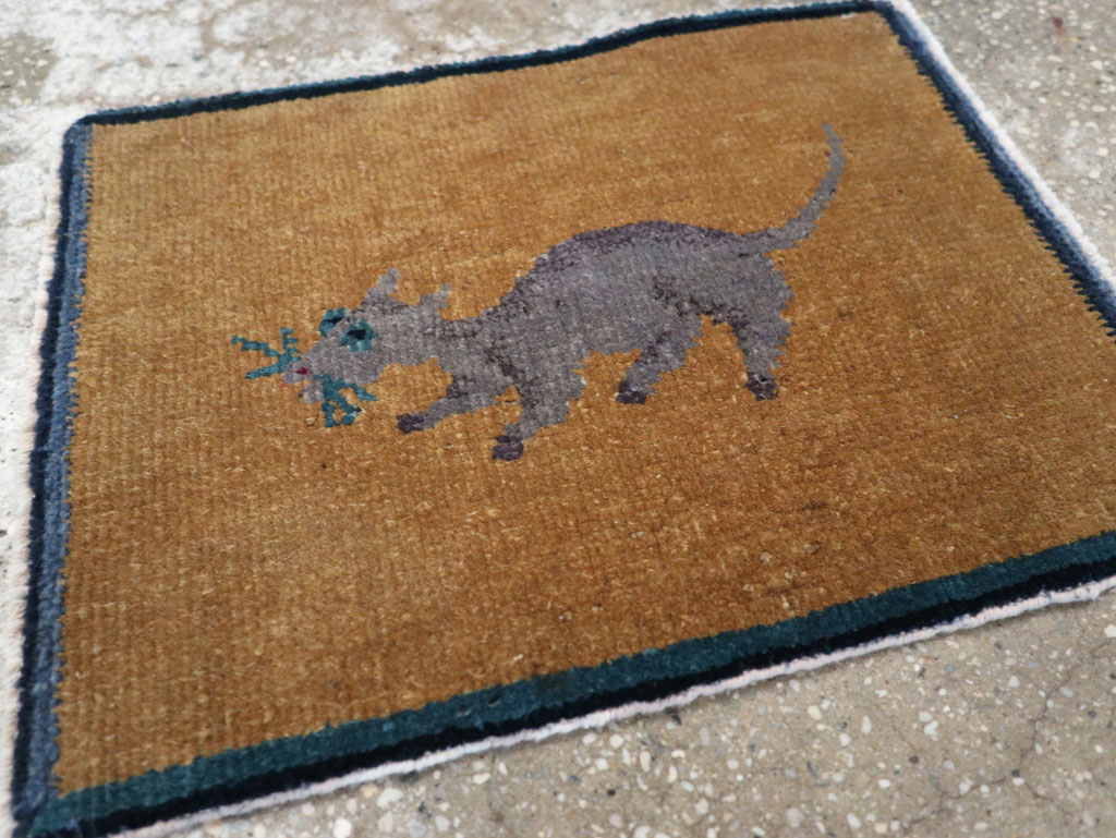 Vintage Chinese Pictorial Rug, No.31815 - Galerie Shabab