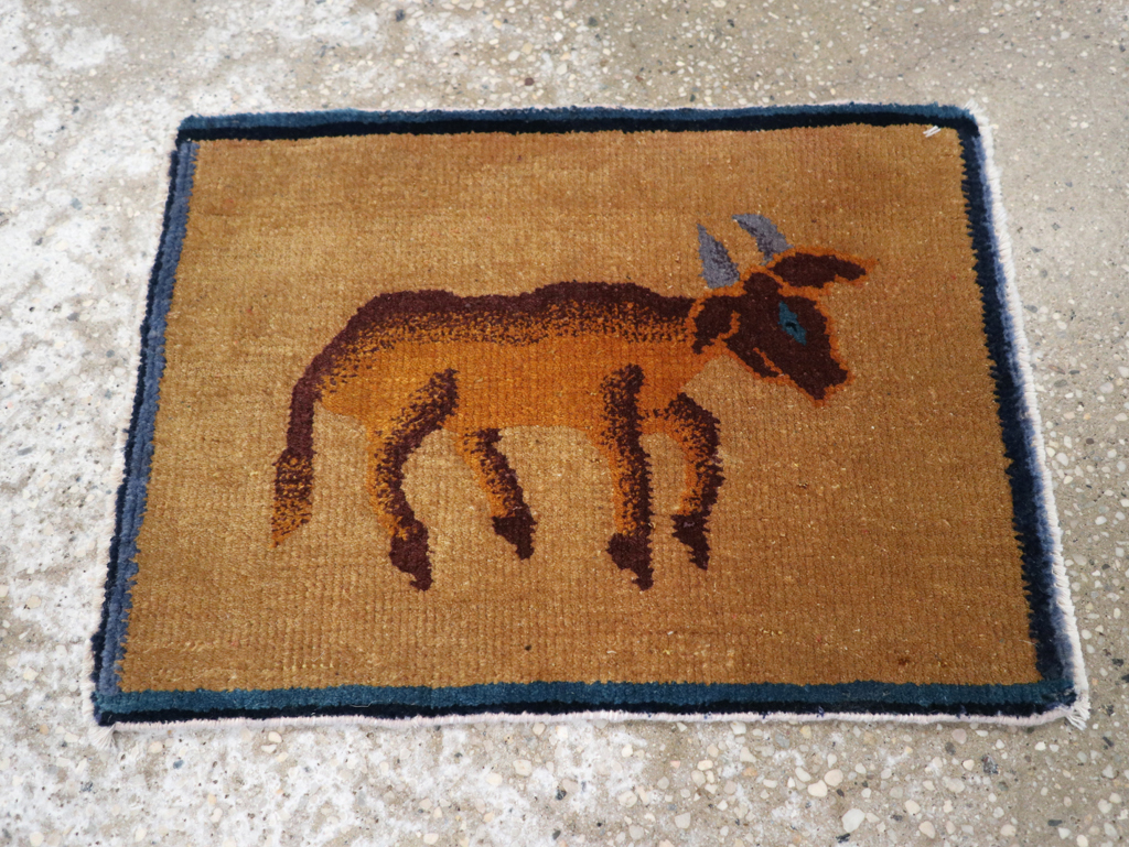 Vintage Chinese Pictorial Rug, No.31816 - Galerie Shabab