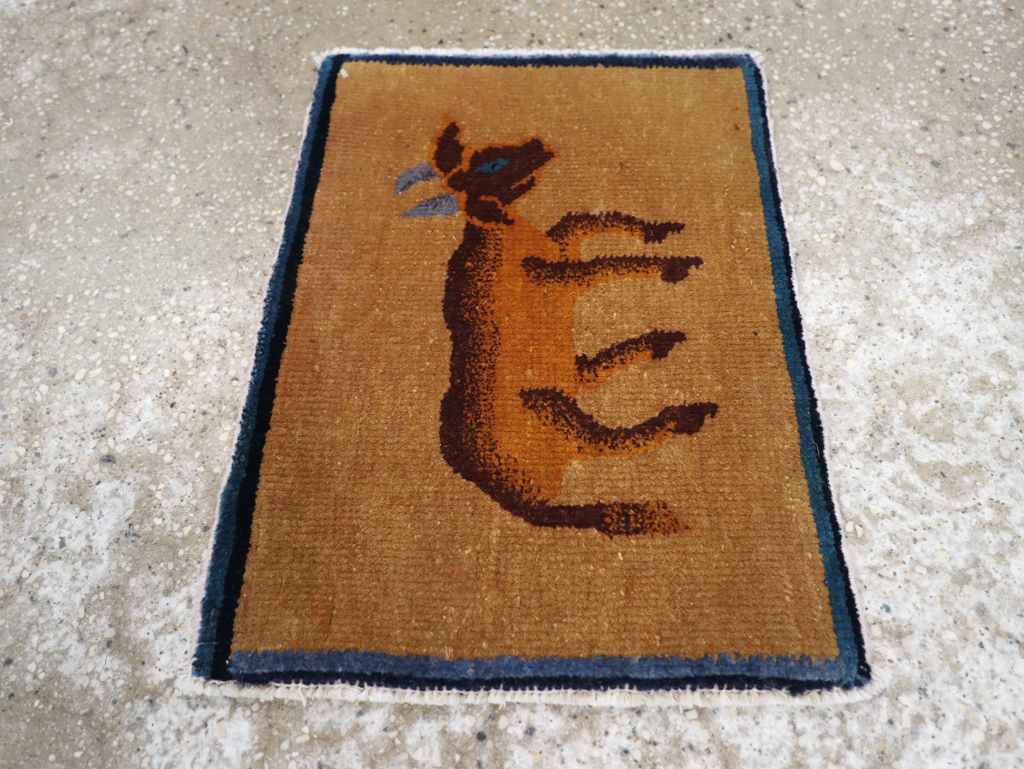 Vintage Chinese Pictorial Rug, No.31816 - Galerie Shabab