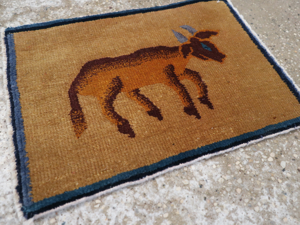 Vintage Chinese Pictorial Rug, No.31816 - Galerie Shabab