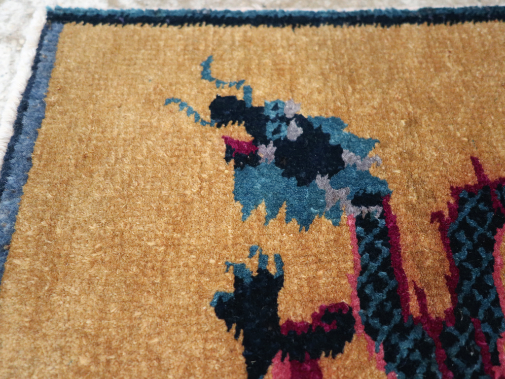 Vintage Chinese Pictorial Rug, No.31817 - Galerie Shabab