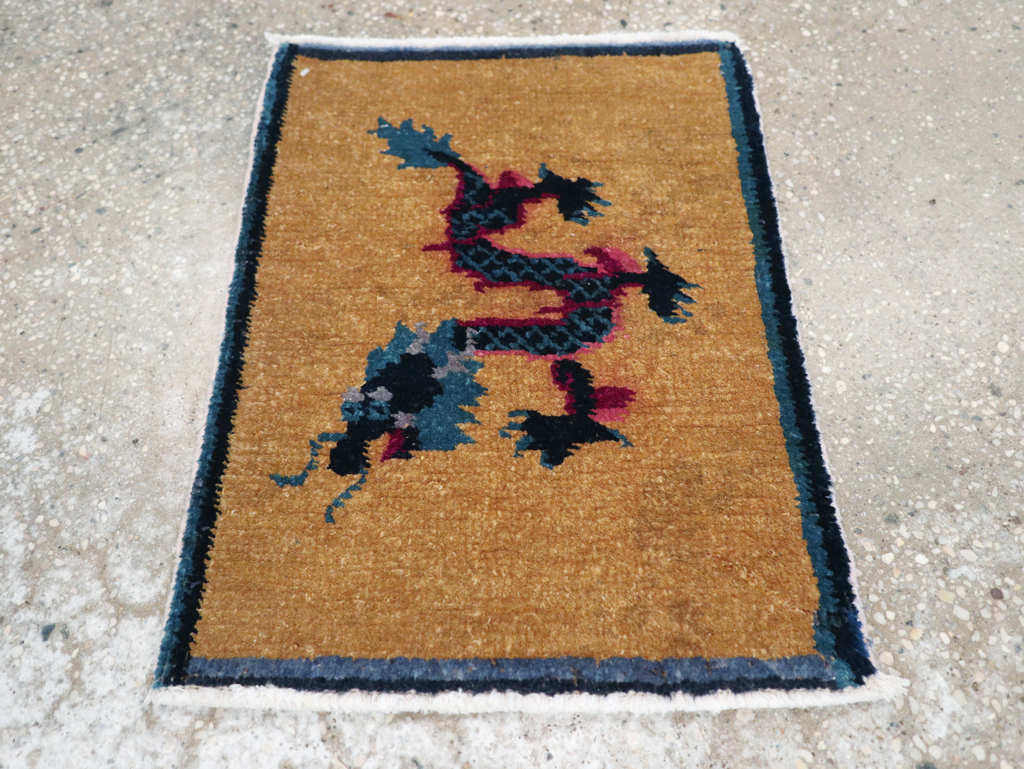 Vintage Chinese Pictorial Rug, No.31817 - Galerie Shabab