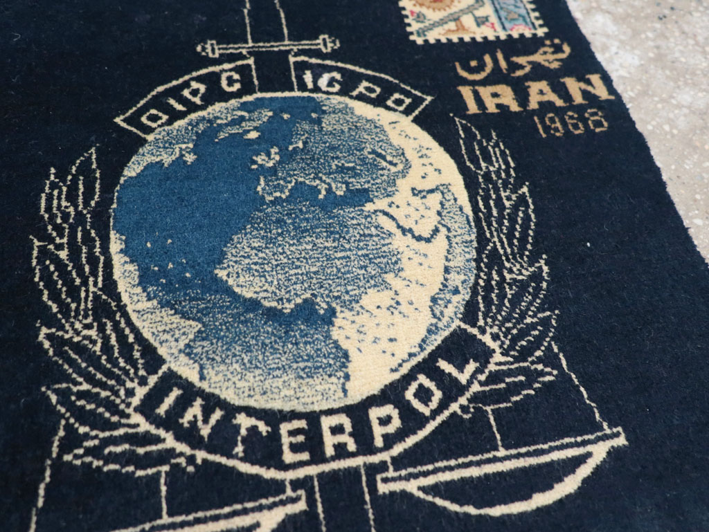 Vintage Rassam Arabzadeh Pictorial Tabriz, No.31822 - Galerie Shabab