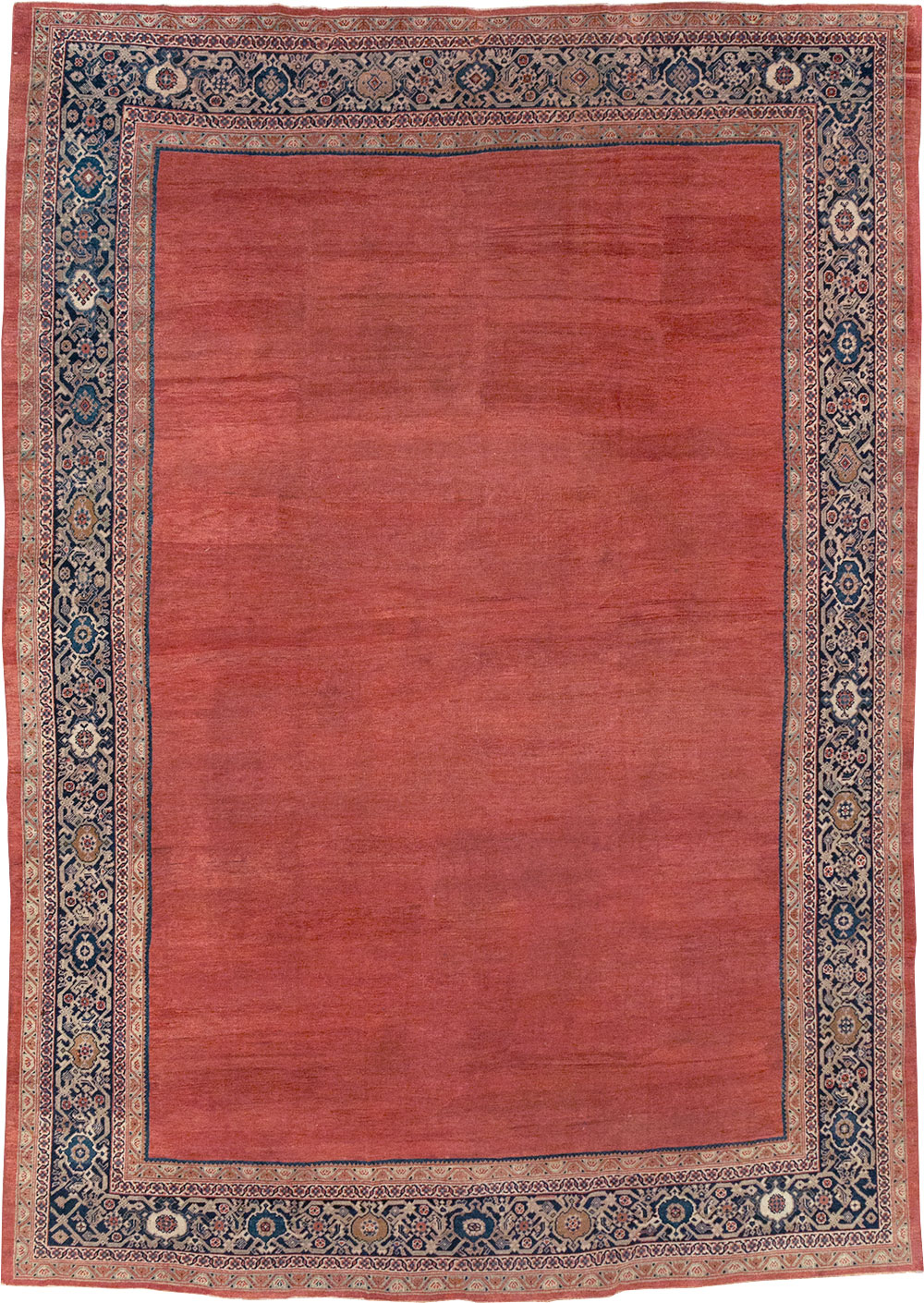 Antique Persian Mahal Room Size Carpet, No.31827 - Galerie Shabab