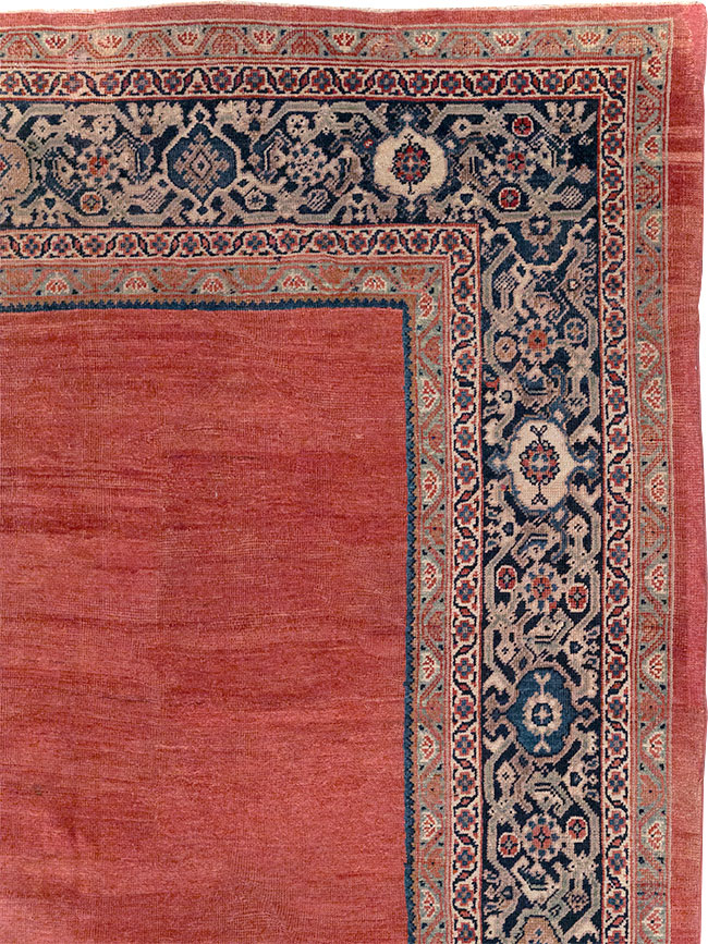 Antique Persian Mahal Room Size Carpet, No.31827 - Galerie Shabab