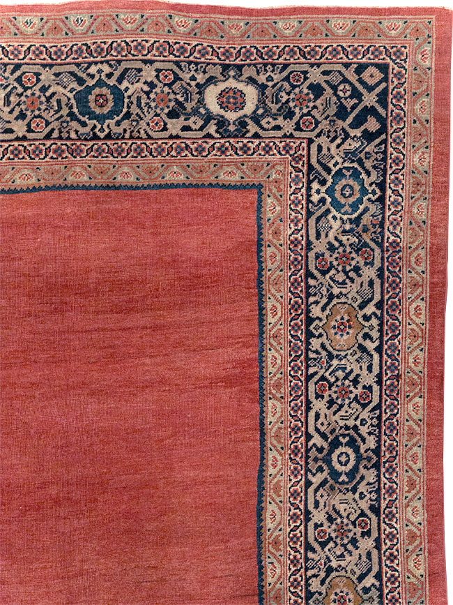 Antique Persian Mahal Room Size Carpet, No.31827 - Galerie Shabab