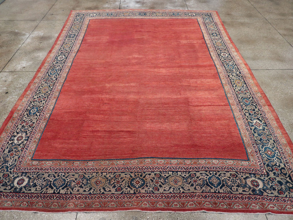 Antique Persian Mahal Room Size Carpet, No.31827 - Galerie Shabab