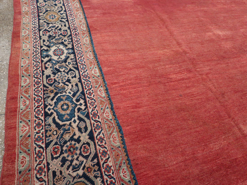 Antique Persian Mahal Room Size Carpet, No.31827 - Galerie Shabab
