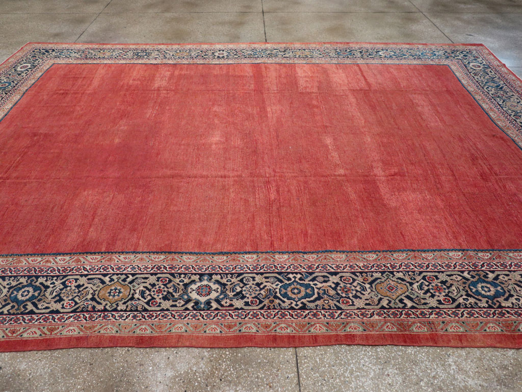 Antique Persian Mahal Room Size Carpet, No.31827 - Galerie Shabab