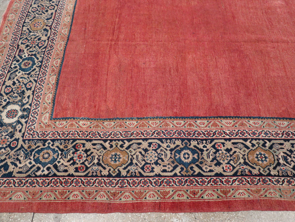 Antique Persian Mahal Room Size Carpet, No.31827 - Galerie Shabab