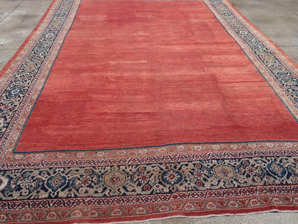 Antique Persian Mahal Room Size Carpet, No.31827 - Galerie Shabab