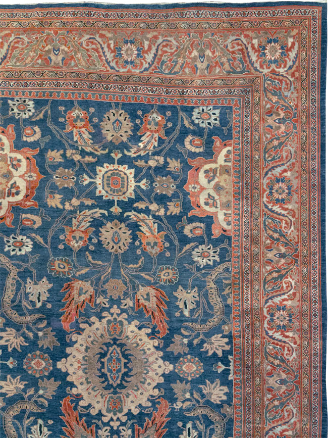 Antique Persian Sultanabad Oversize Rug, No.31847 - Galerie Shabab
