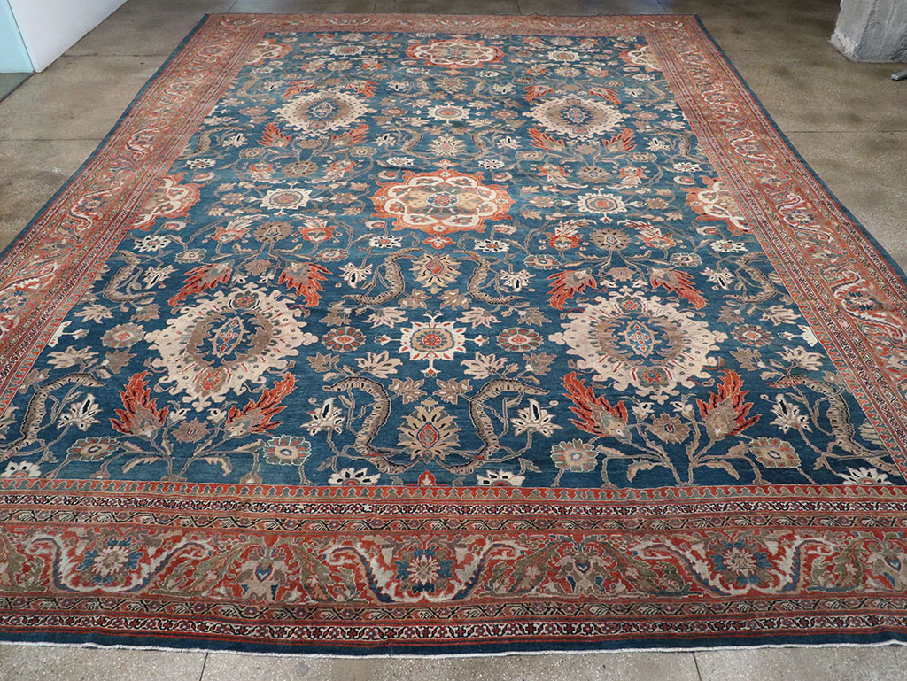 Antique Persian Sultanabad Oversize Rug, No.31847 - Galerie Shabab