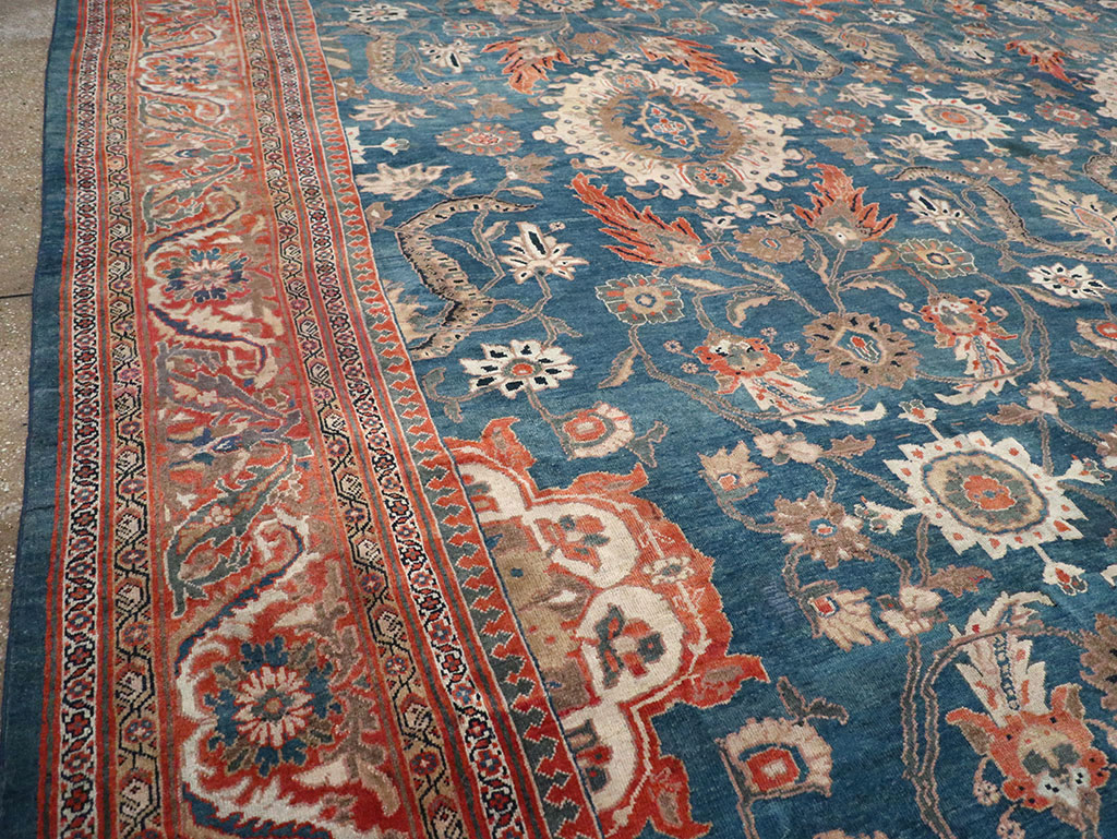 Antique Persian Sultanabad Oversize Rug, No.31847 - Galerie Shabab