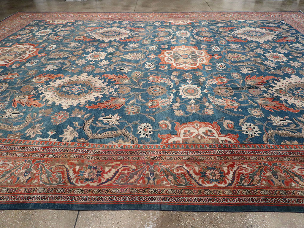 Antique Persian Sultanabad Oversize Rug, No.31847 - Galerie Shabab