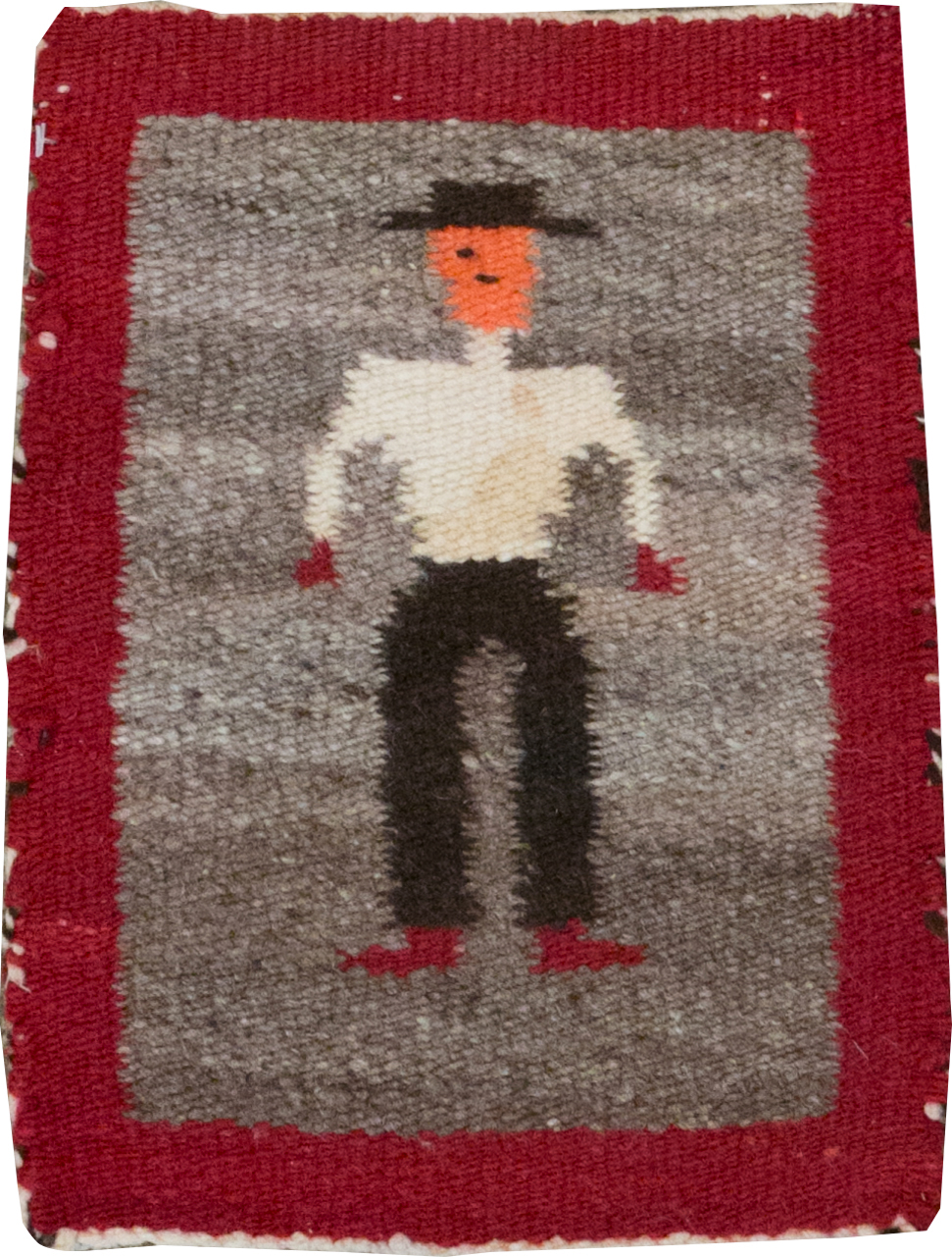 Vintage Pictorial Navajo Kilim, No.31866 - Galerie Shabab