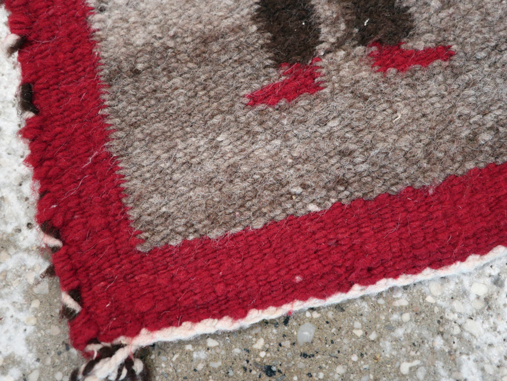 Vintage Pictorial Navajo Kilim, No.31866 - Galerie Shabab