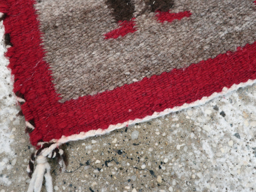 Vintage Pictorial Navajo Kilim, No.31866 - Galerie Shabab