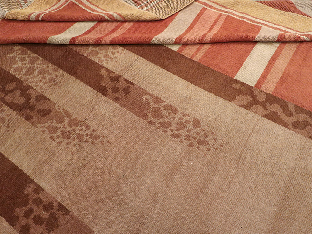 Vintage French Large Art Deco Carpet, No.31870 - Galerie Shabab