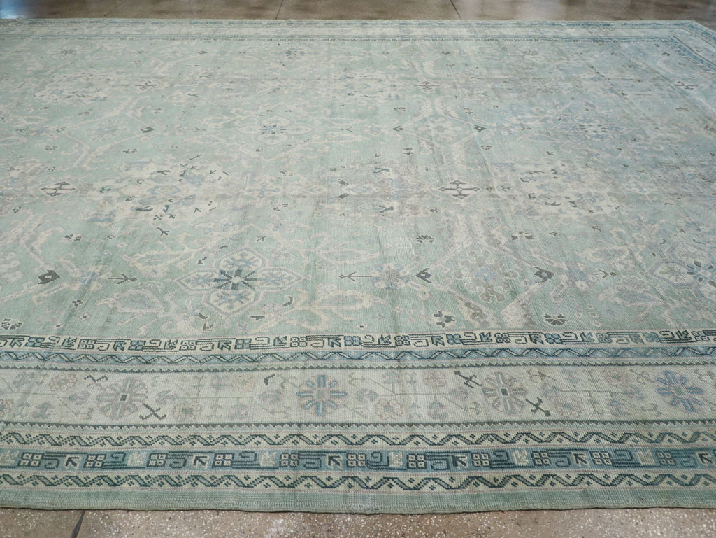 Antique Turkish Oushak Oversize Carpet, No.31871 - Galerie Shabab