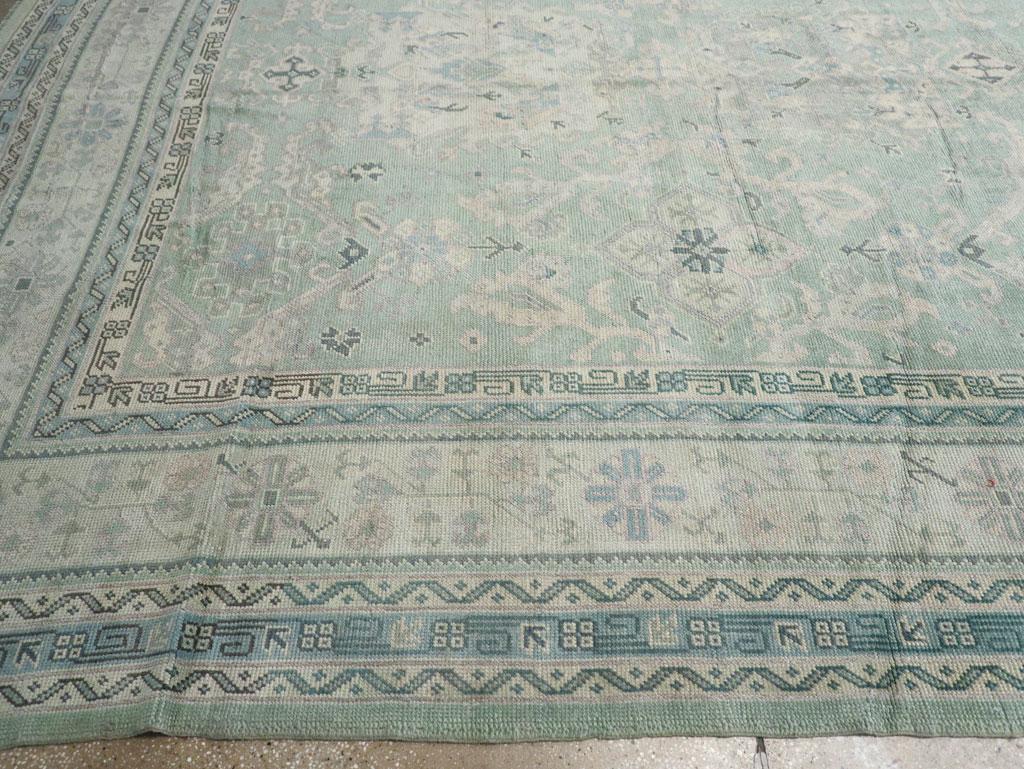 Antique Turkish Oushak Oversize Carpet, No.31871 - Galerie Shabab