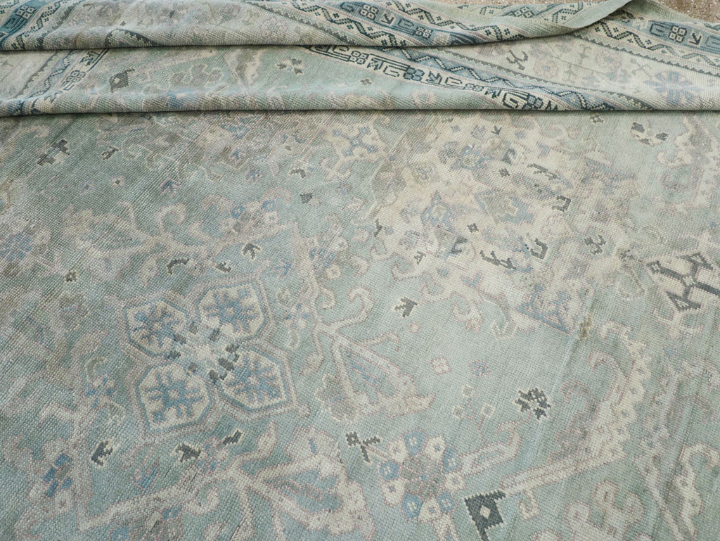 Antique Turkish Oushak Oversize Carpet, No.31871 - Galerie Shabab