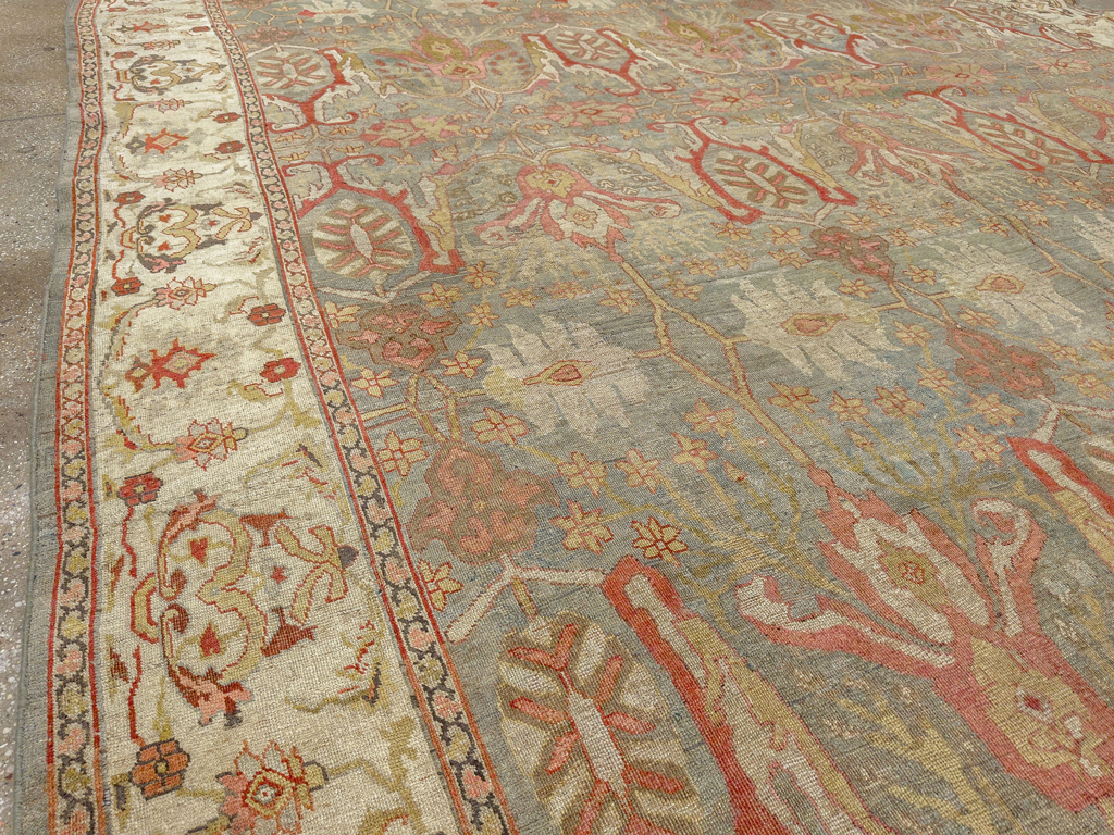 Antique Persian Bidjar Large Carpet, No.31875 - Galerie Shabab