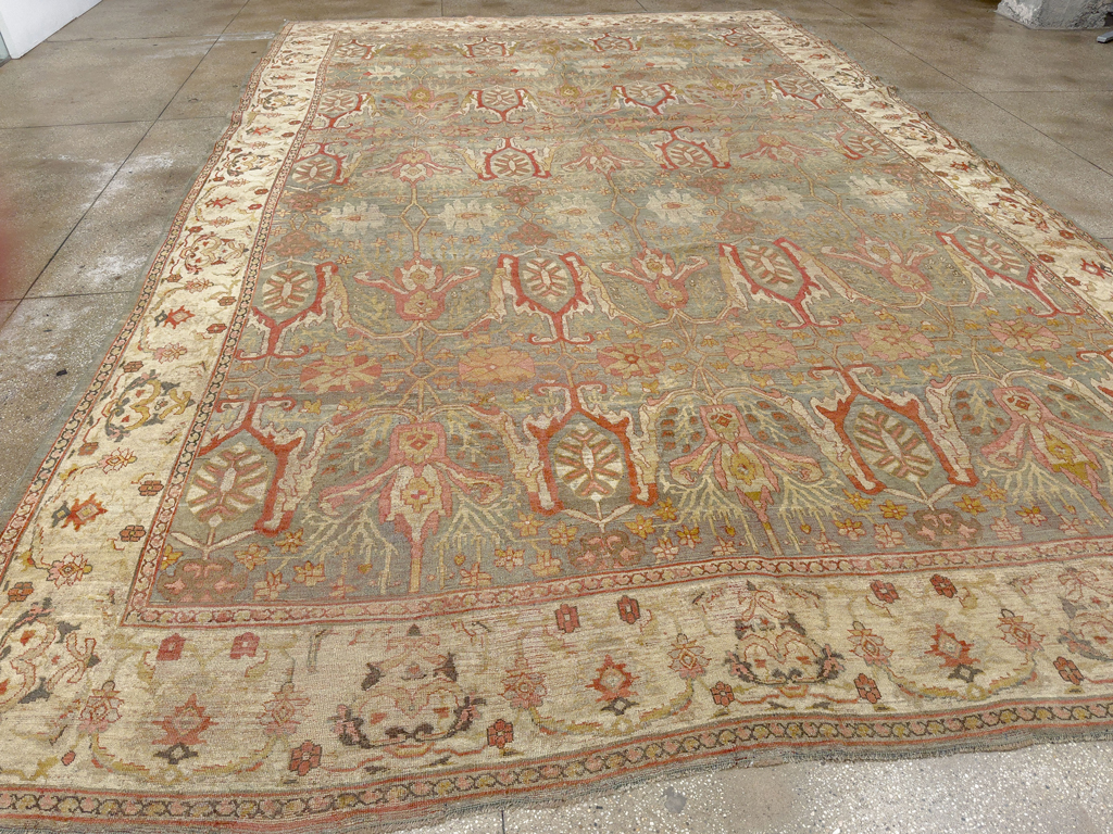 Antique Persian Bidjar Large Carpet, No.31875 - Galerie Shabab
