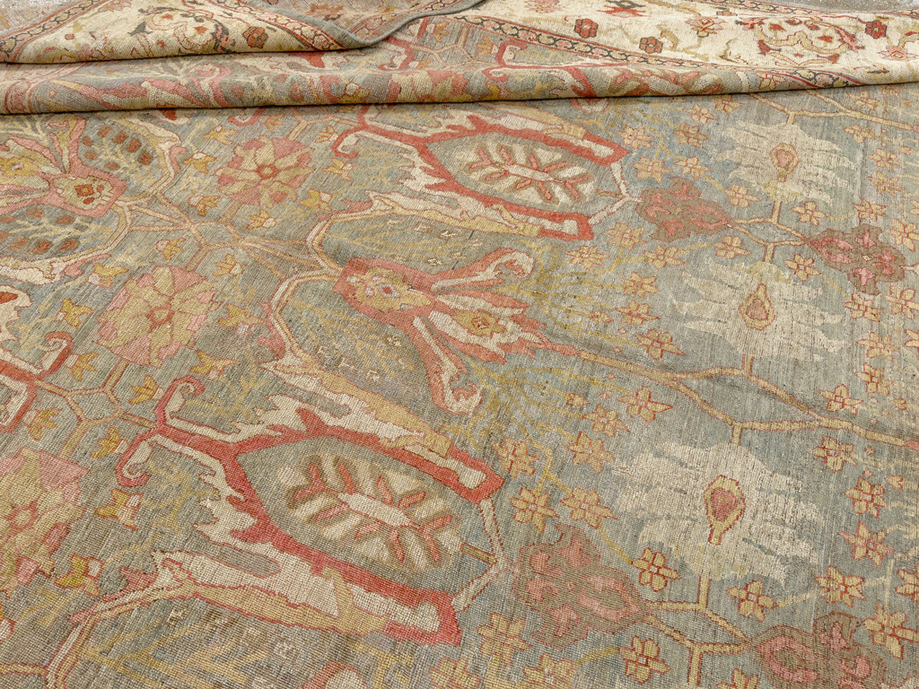 Antique Persian Bidjar Large Carpet, No.31875 - Galerie Shabab