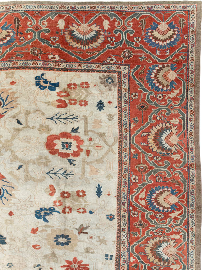 Antique Persian Sultanabad Large Carpet, No.31877 - Galerie Shabab
