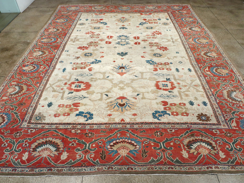 Antique Persian Sultanabad Large Carpet, No.31877 - Galerie Shabab