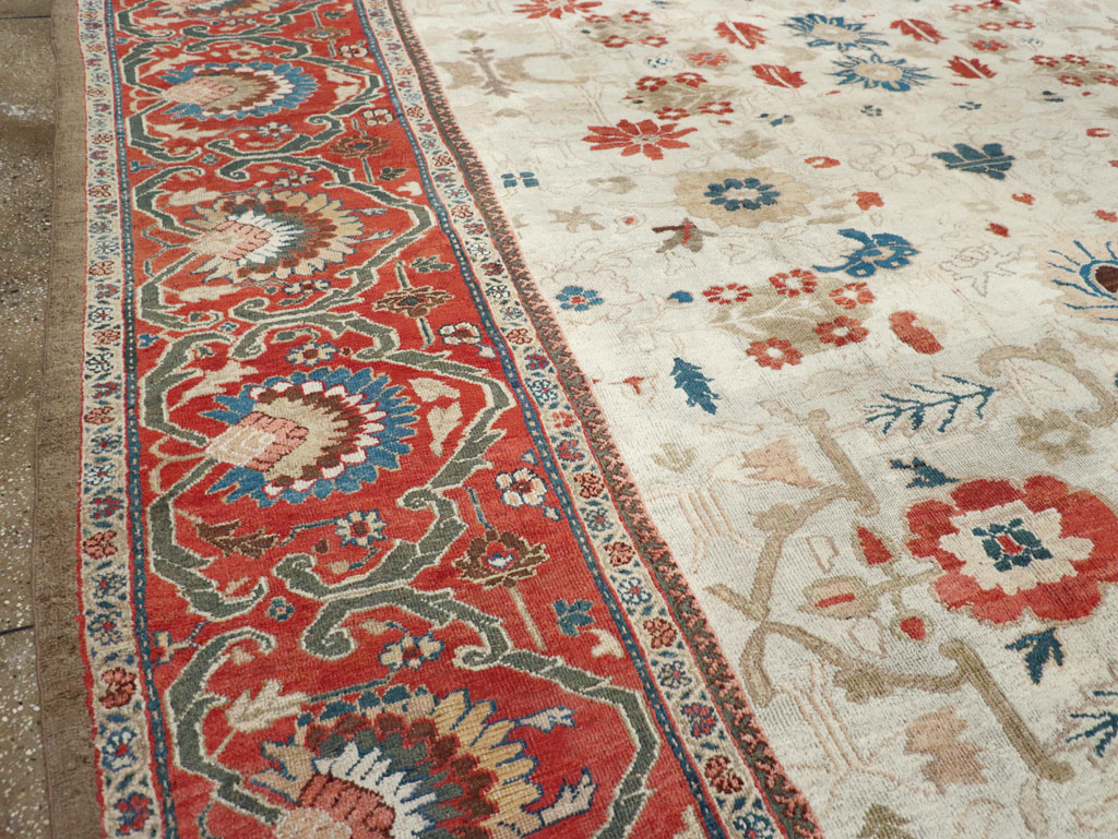Antique Persian Sultanabad Large Carpet, No.31877 - Galerie Shabab