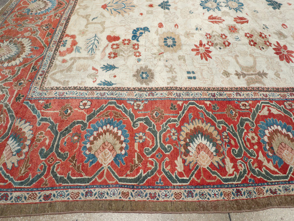 Antique Persian Sultanabad Large Carpet, No.31877 - Galerie Shabab