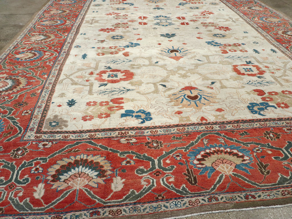 Antique Persian Sultanabad Large Carpet, No.31877 - Galerie Shabab