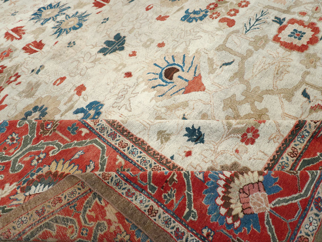 Antique Persian Sultanabad Large Carpet, No.31877 - Galerie Shabab