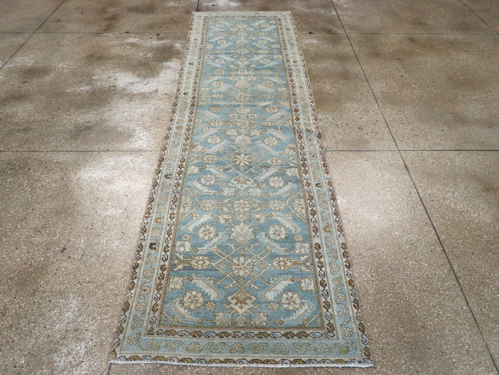Vintage Persian Malayer Runner, No.31887 - Galerie Shabab
