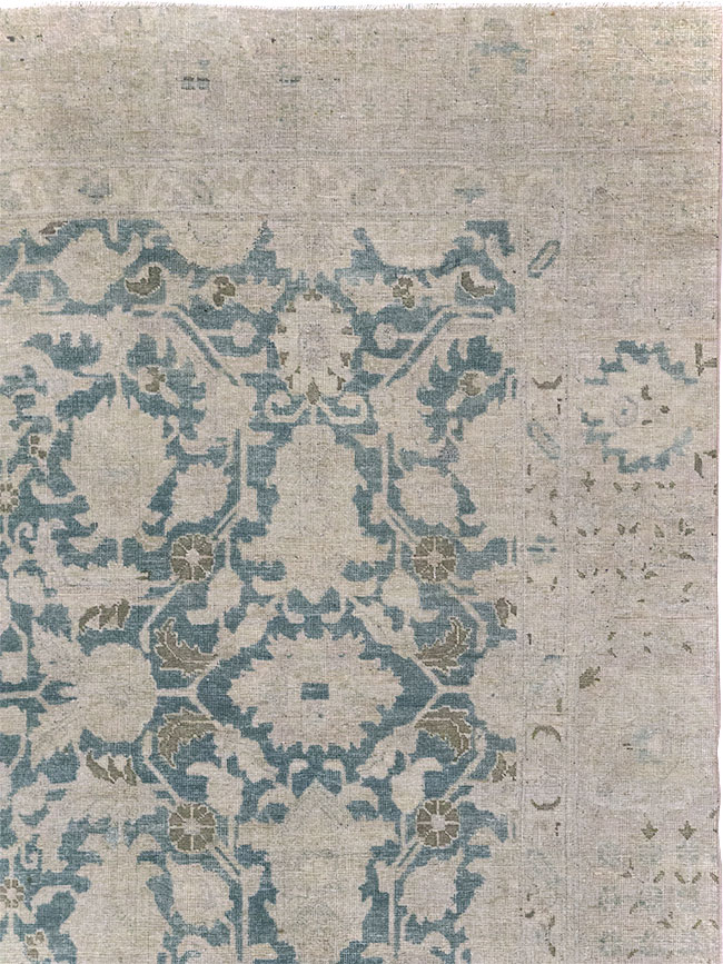 Antique Persian Tabriz Small Room Size Carpet, No.31889 - Galerie Shabab