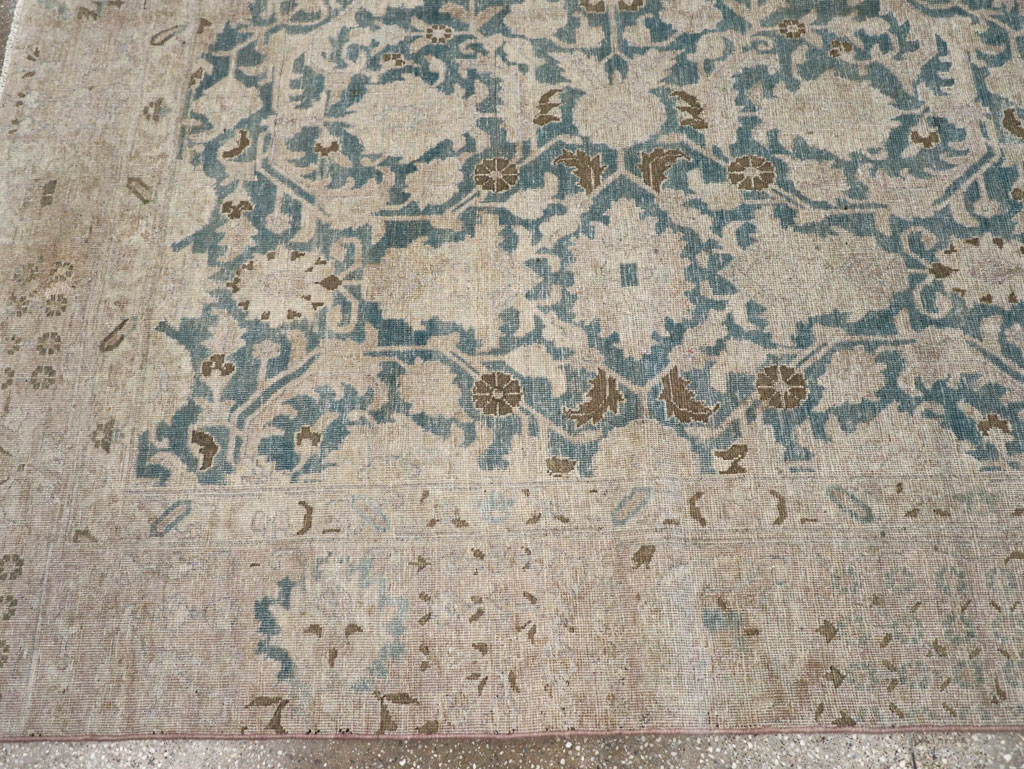 Antique Persian Tabriz Small Room Size Carpet, No.31889 - Galerie Shabab