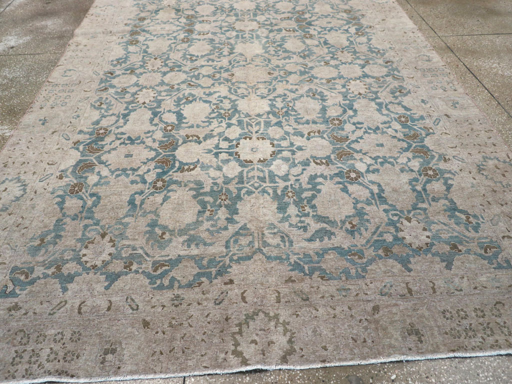 Antique Persian Tabriz Small Room Size Carpet, No.31889 - Galerie Shabab