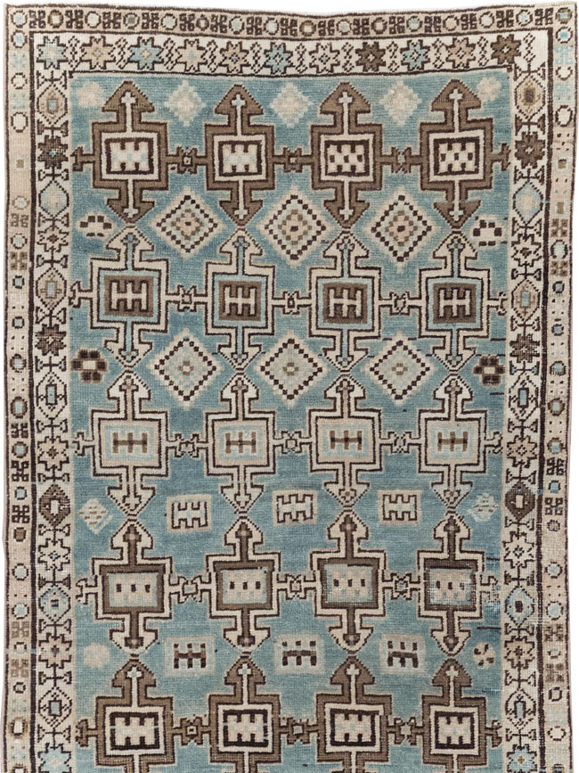 Vintage Persian Malayer Runner, No.31890 - Galerie Shabab
