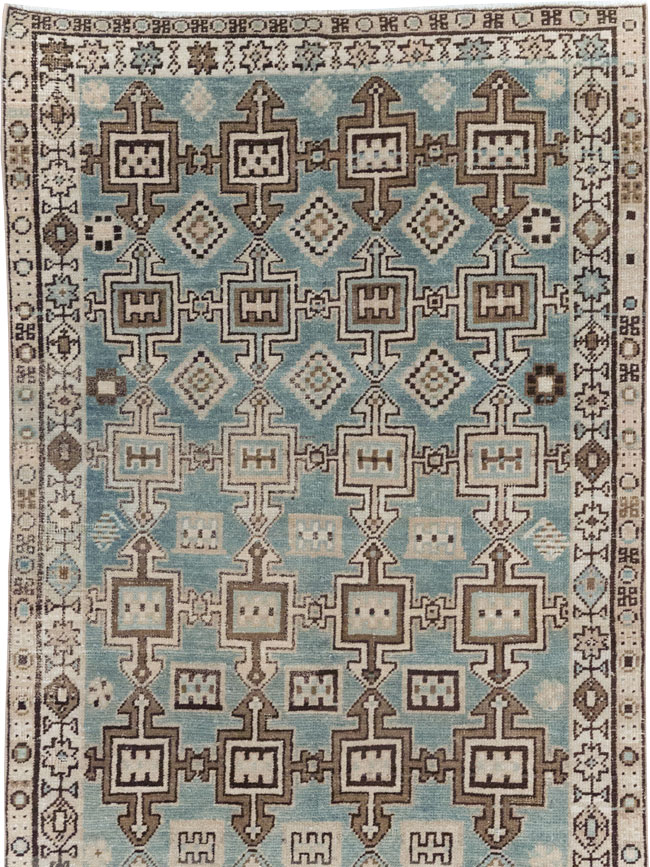 Vintage Persian Malayer Runner, No.31890 - Galerie Shabab