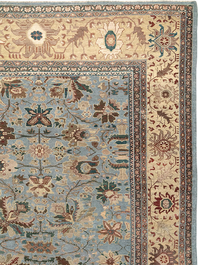 Antique Persian Mahal Large Room Size Carpet, No.31900 - Galerie Shabab