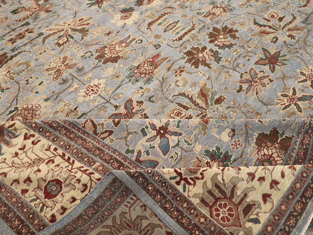 Antique Persian Mahal Large Room Size Carpet, No.31900 - Galerie Shabab