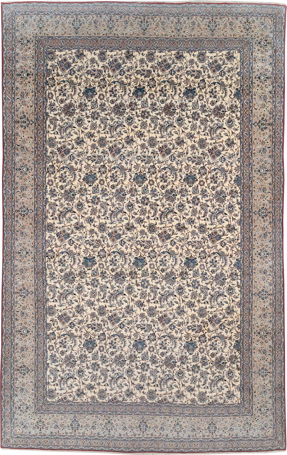 Persian Nain Large Carpet, No.31920 - Galerie Shabab