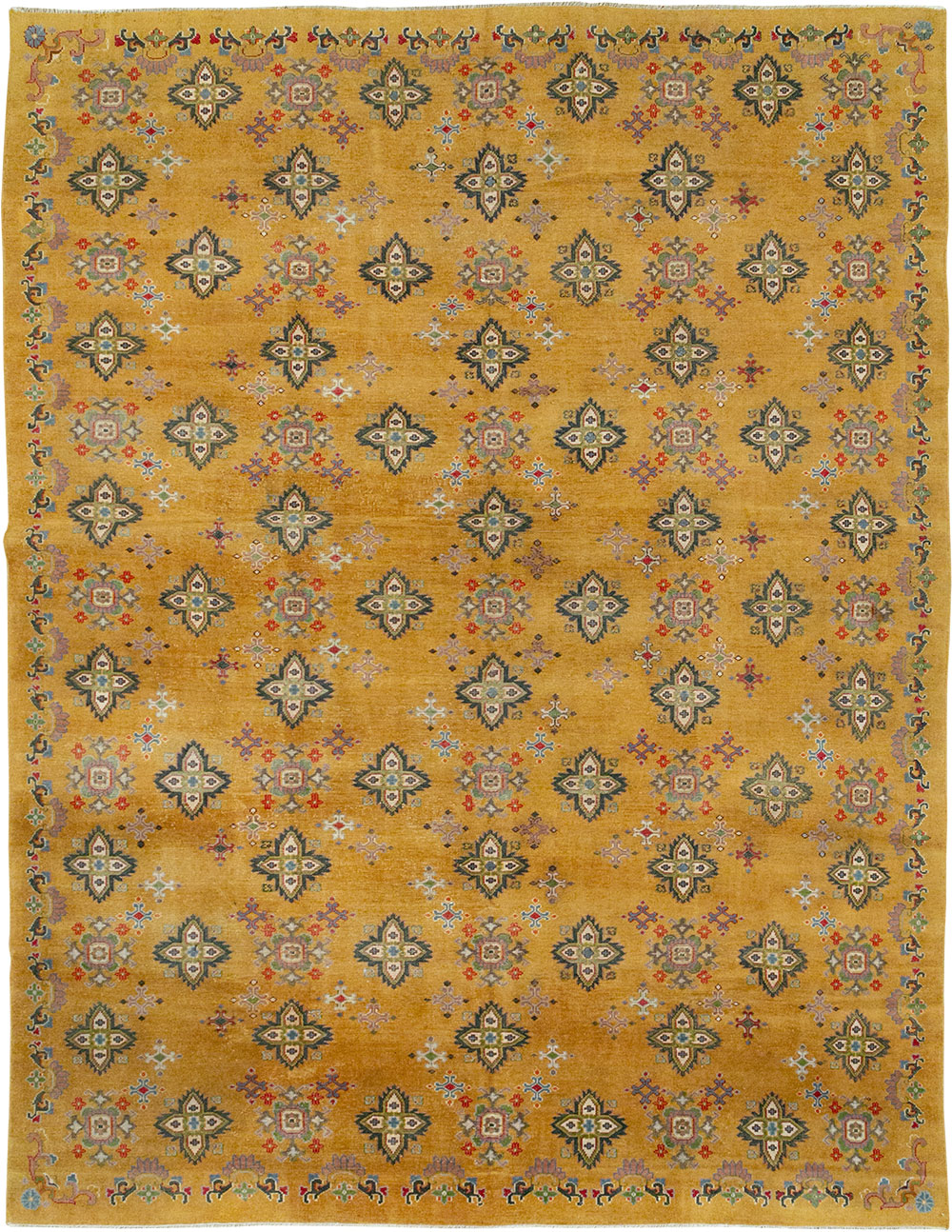 Vintage Indian Room Size Carpet, No.31921 - Galerie Shabab