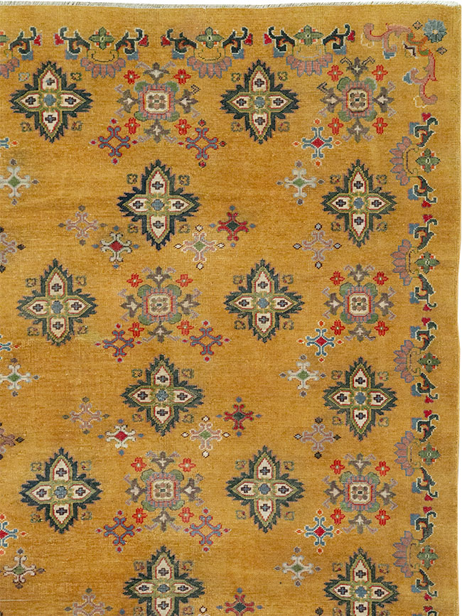 Vintage Indian Room Size Carpet, No.31921 - Galerie Shabab