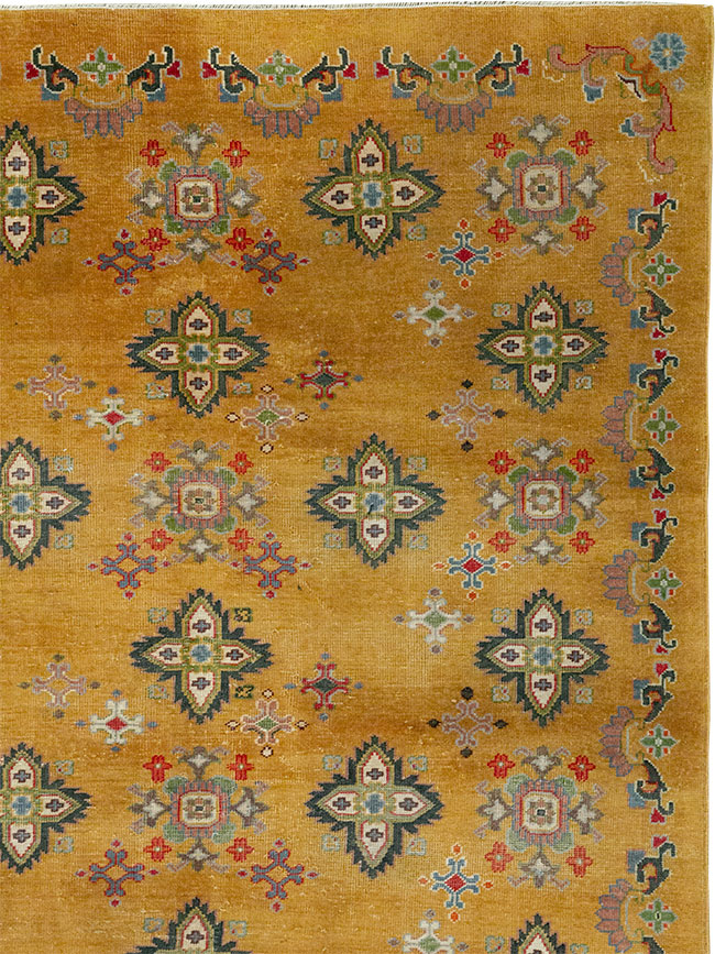 Vintage Indian Room Size Carpet, No.31921 - Galerie Shabab