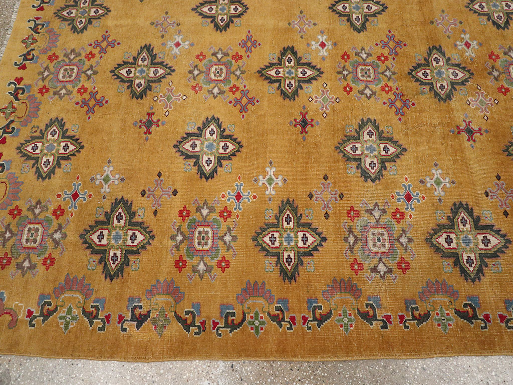 Vintage Indian Room Size Carpet, No.31921 - Galerie Shabab