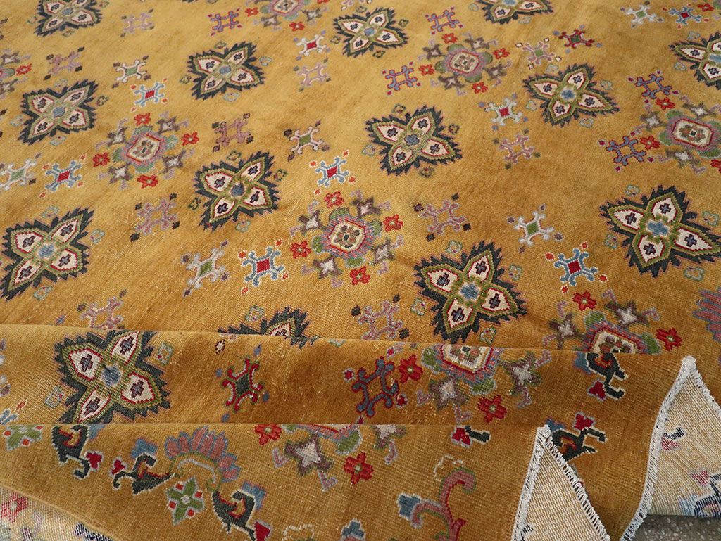 Vintage Indian Room Size Carpet, No.31921 - Galerie Shabab