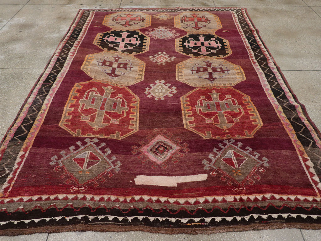 Vintage Turkish Anatolian Small Room Size Carpet, No.31925 - Galerie Shabab